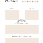 Set Your Goals with this Daily Planner