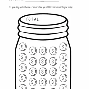 Free Printable Savings Tracker