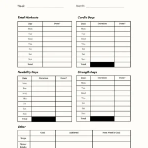 Ultimate Workout Log