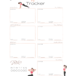 Free Exercise Tracker Printable