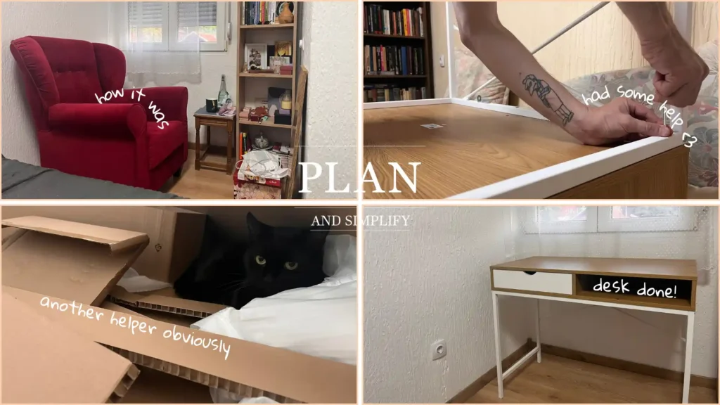 How I got my home office organized