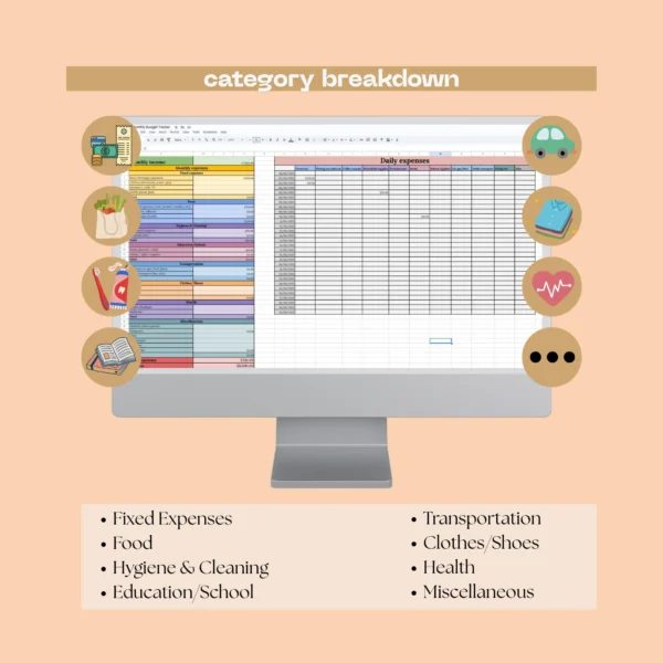 Google Sheets Expense Tracker - Image 2