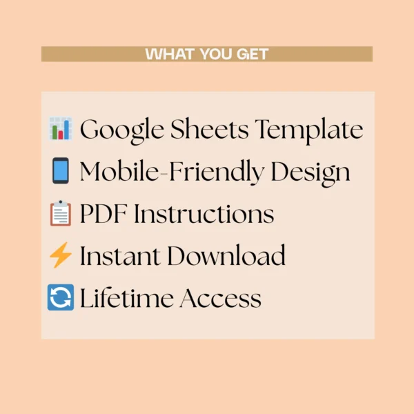 Google Sheets Expense Tracker - Image 7