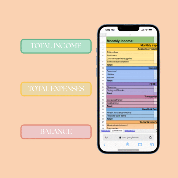 Ultimate Student Budget Planner - Image 5