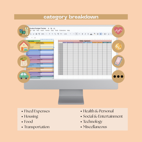 Ultimate Student Budget Planner - Image 2